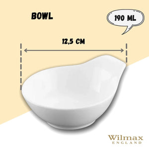 White Snack / Sauce Bowl 5" inch | 12.5 Cm 6 Fl Oz | 190 Ml