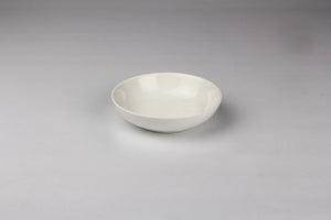 Set Of 12 Round White Soy Dish 4" inch | 10 Cm