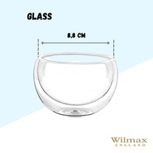 Double-Wall Vacuum Sealed Thermo Glass Bowl 8.5 Fl Oz | 250 Ml
