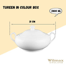 Large White Tureen 95 Oz | 2800 Ml In Colour Box
