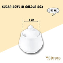 White Sugar Bowl 11 Oz | 340 Ml In Colour Box