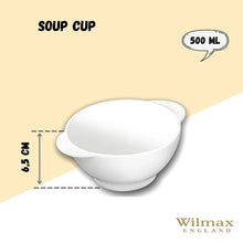 White Soup Cup 17 Oz | 500 Ml 5.25" inch | 13.5 Cm