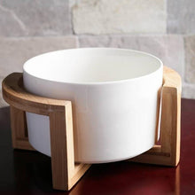 Bamboo Bowl & Plate Stand 8.75" inch X 4" inch | 22.5 X 10 Cm