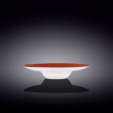 Red Porcelain Deep Soup or Salad Plate 9.5" inch | 7 Fl Oz |