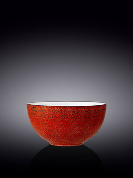 Red Porcelain Bowl 6.5