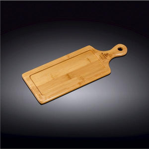 Bamboo Tray 11.75" inch X 4.5" inch | For Appetizers / Barbecue / Burger Sliders