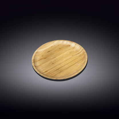 Set Of 10 Bamboo Round Plate 4" inch | For Appetizers