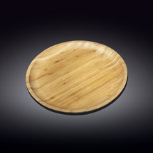 Bamboo Round Plate 10" inch |For pizza / Barbecue / Steak