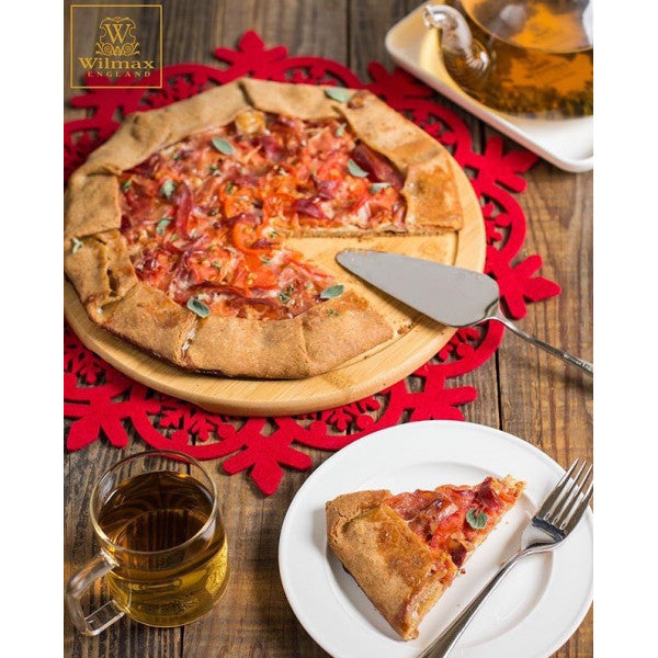 Bamboo Round Serving Board 12" inch | For pizza / Barbecue / Steak