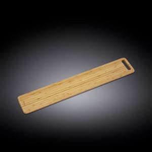 Natural Bamboo Long Serving Board 31.5" X 5.9" | 80 X 15 Cm WL-771141/A