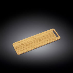 Natural Bamboo Long Serving Board 23.6" X 7.9" | 60 X 20 Cm WL-771144/A
