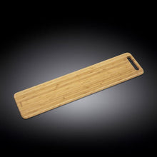 Natural Bamboo Long Serving Board 31.5" X 7.9" | 80 X 20 Cm WL-771145/A