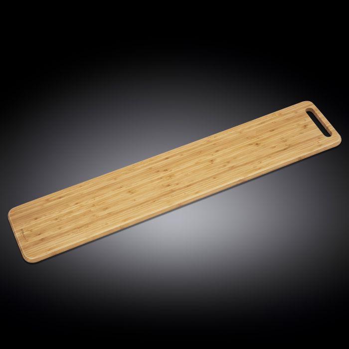 Natural Bamboo Long Serving Board 39.4