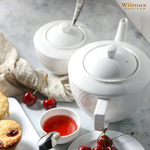 White Teapot 30 Oz | 900 Ml In Gift Box