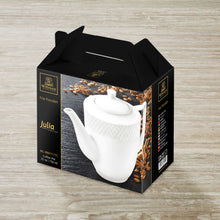 White Coffee Pot 25 Oz | 750 Ml In Gift Box