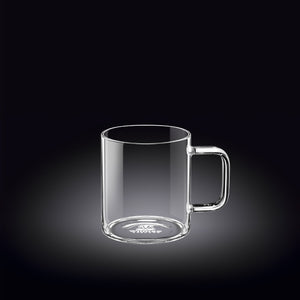 Set Of 12 Thermo Glass Cup 7 Oz | High temperature and shock resistant