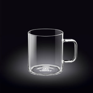 Set Of 6 Thermo Glass Mug 13 Oz | High temperature and shock resistant