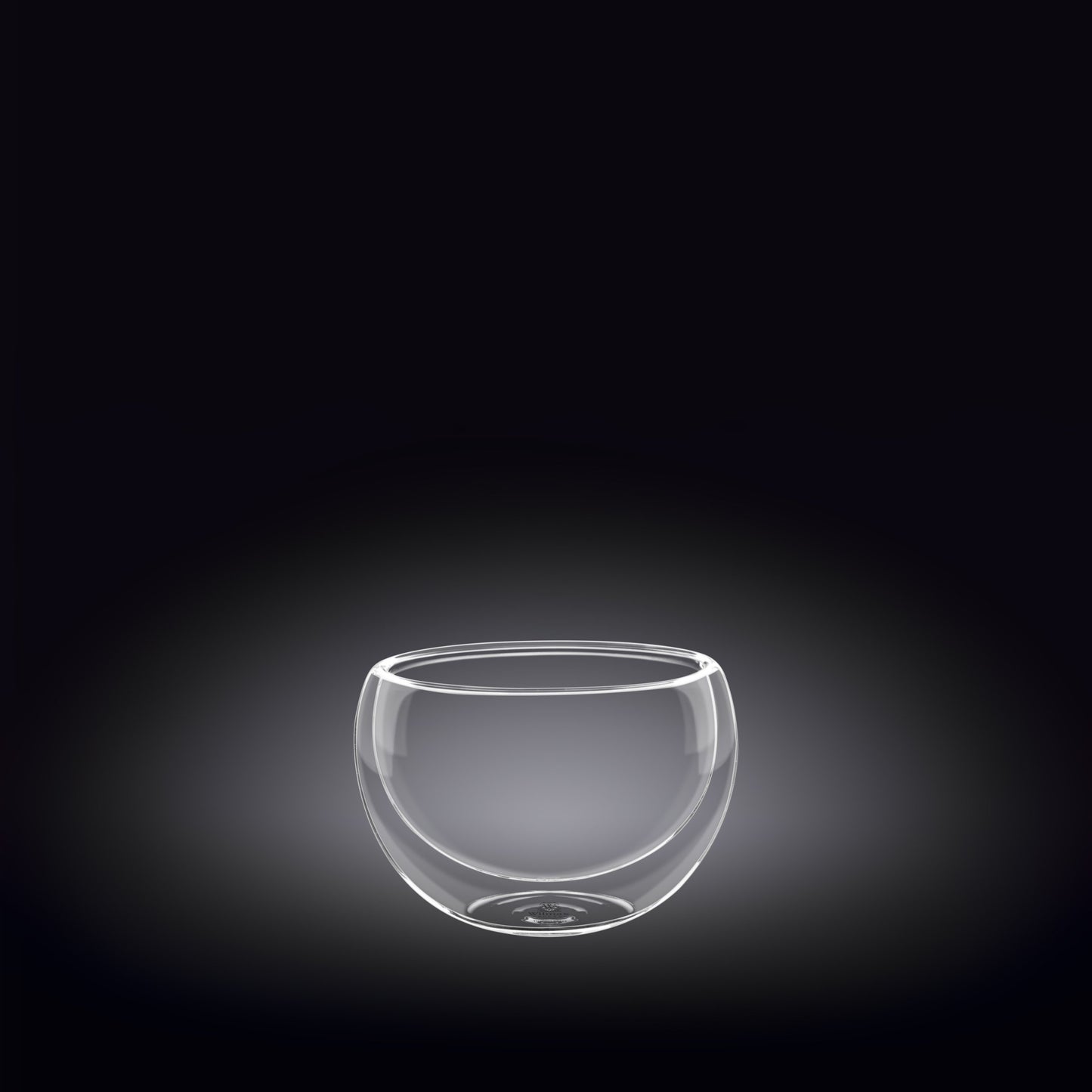 Double-Wall Vacuum Sealed Thermo Glass Bowl 1.7 Fl Oz | 50 Ml