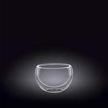 Set Of 6 Double-Wall Vacuum Sealed Thermo Glass Bowl 1.7 Fl Oz | 50 Ml