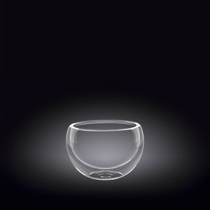 Double-Wall Vacuum Sealed Thermo Glass Bowl 2.7 Fl Oz | 80 Ml