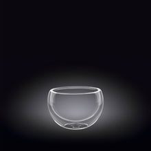 Set Of 6 Double-Wall Vacuum Sealed Thermo Glass Bowl 2.7 Fl Oz | 80 Ml