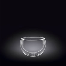 Set Of 6 Double-Wall Vacuum Sealed Thermo Glass Bowl 4.1 Fl Oz | 120 Ml