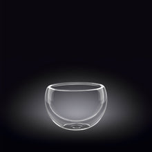 Set Of 6 Double-Wall Vacuum Sealed Thermo Glass Bowl 5.4 Fl Oz | 160 Ml