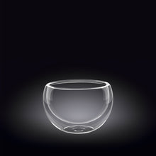 Set Of 6 Double-Wall Vacuum Sealed Thermo Glass Bowl 8.5 Fl Oz | 250 Ml