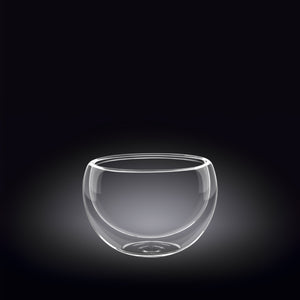 Double-Wall Vacuum Sealed Thermo Glass Bowl 8.5 Fl Oz | 250 Ml