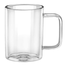 Double walled Thermo Glass Mug 20 Oz | High temperature and shock resistant WL-888765/A