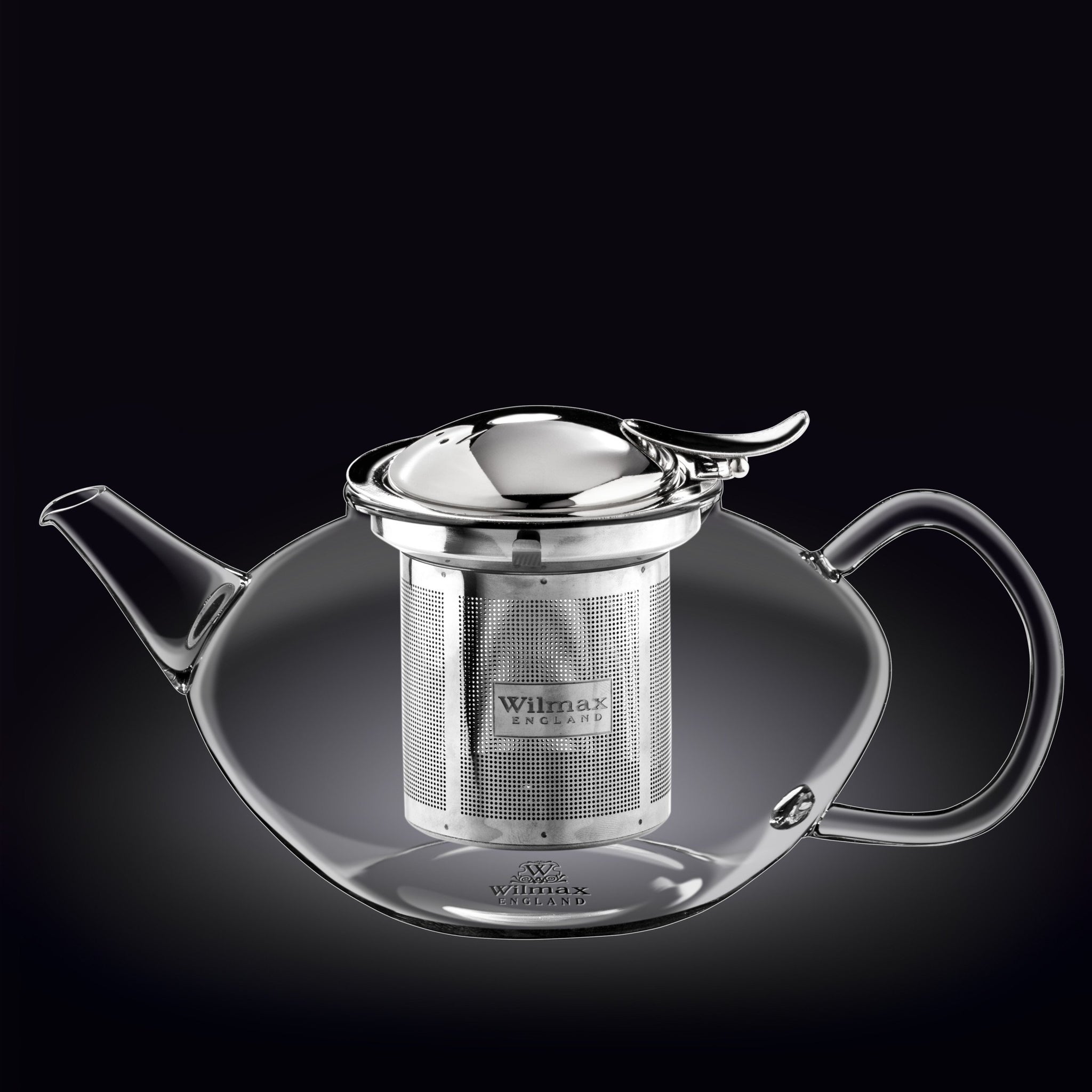 Hospitality Stainless Steel Teapot with Built in Strainer 14 oz