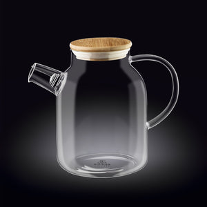 Thermo Glass Teapot 54 Fl Oz | High temperature and shock resistant