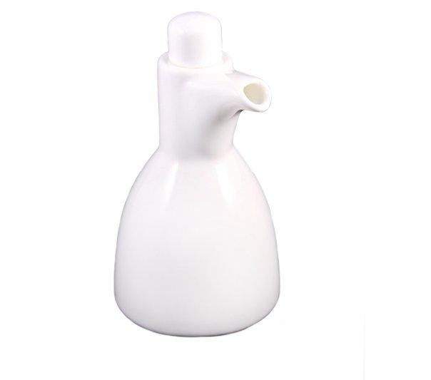 Set Of 6 White Oil/Vinegar Bottle 8 Oz | 230 Ml