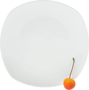 White Dessert Plate 7.75" inch X 7.75" inch | 19.5 X 19.5 Cm