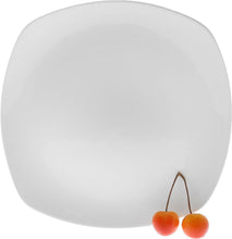 Set Of 6 White Dinner Plate 9.75" inch X 9.75 | 24.5 X 24.5 Cм