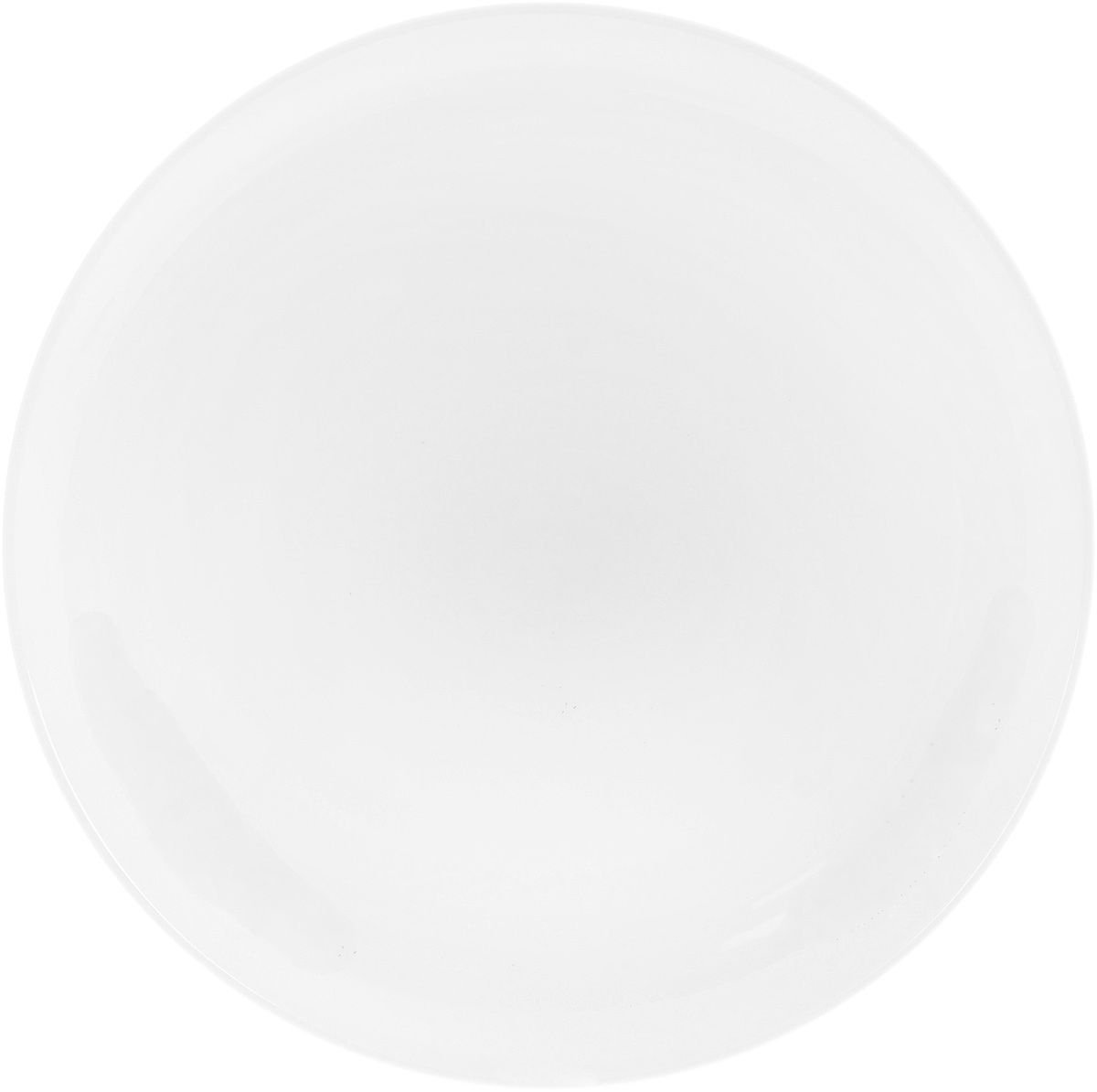 Professional Rolled Rim White Dinner Plate 10" inch | 25.5 Cm