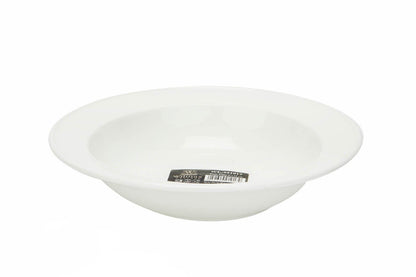 White Soup Plate 9" inch | 23 Cm 20 Oz | 585 Ml