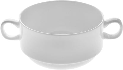 White Soup Cup 4" inch | 10 Cm 10 Fl Oz | 300 Ml