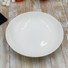 Fine Porcelain Round Deep Plate 10" | 25.5 Cm WL-991118/A
