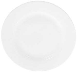 Professional Rolled Rim White Bread Plate 6" inch | 15 Cm