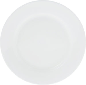 Professional Rolled Rim White Dessert Plate 7" inch | 18 Cm