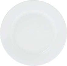 Set Of 12 Professional Rolled Rim White Dessert Plate 7" inch | 18 Cm