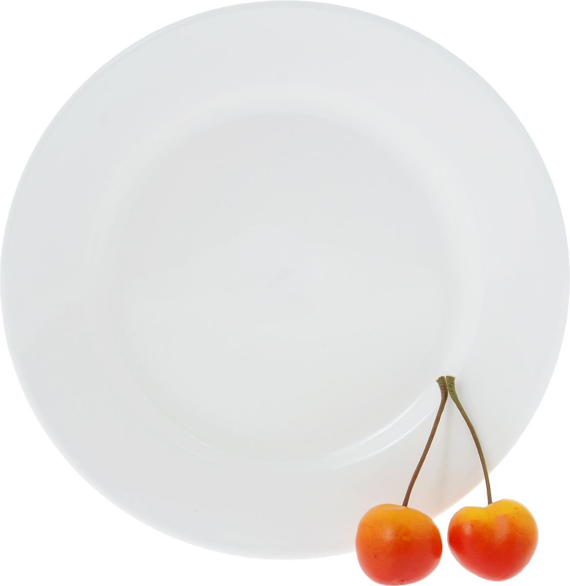 Professional Rolled Rim White Dessert Plate 7" inch | 18 Cm