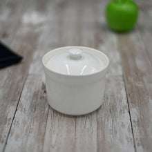 Fine Porcelain 4" | 10 Cm 8 Fl Oz | 250 Ml  Soup Cup With Lid WL-991183/A