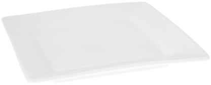 Set Of 6 White Dessert Plate 7.5" inch X 7.5" inch | 18.5 X 18.5 Cm