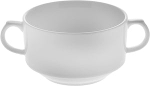 Set Of 4 White Soup Cup 4" inch | 10.5 См 12 Fl Oz | 350 Ml