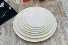 Set Of 6 White Dessert Plate 8" inch | 20 Cm