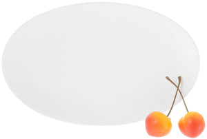 White Oval Plate / Platter 8" inch | 20 Cm