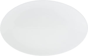 Set Of 3 White Oval Plate / Platter 14" inch | 36 Cm