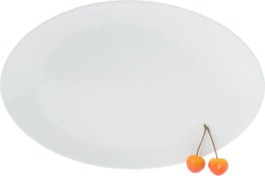 White Oval Plate / Platter 14" inch | 36 Cm